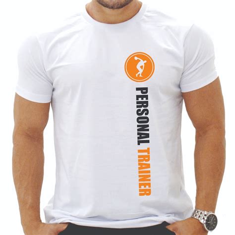 Camiseta Personalizada Dry Fit Personal Trainer Academia R 5900 Em