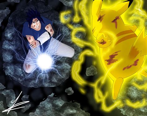 Sasuke Vs Pikachu 3 By Francosj12 On Deviantart