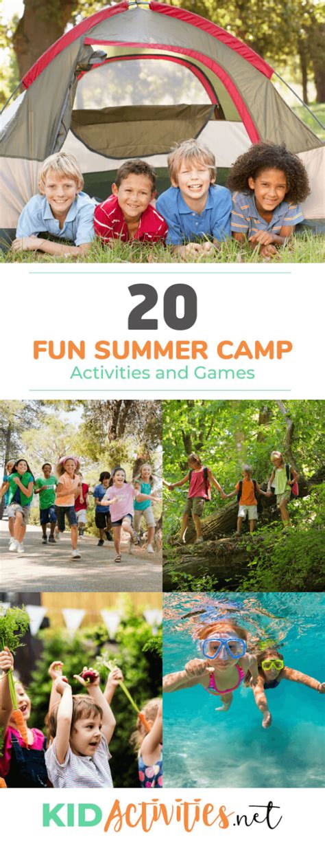20 Fun Summer Camp Activities And Games For A Memorable Summer