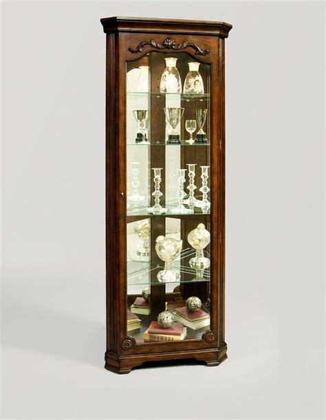 Curio Cabinets Corner Curios Glass Display Cabinets And More Curio