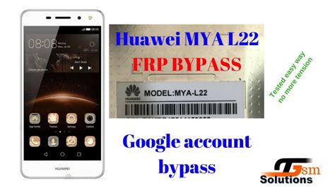 By continuing to browse our site you accept our cookie policy. Huawei mya l22 frp bypass - YouTube