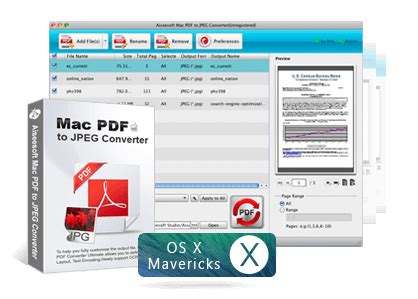 Your files are securely protected and available only to you. Mac PDF to JPG Converter - Convert PDF files to JPG format ...