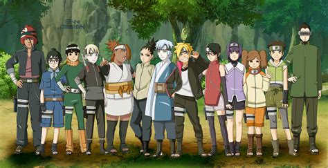 Boruto Naruto Next Generationall Teams By Iennidesign On Deviantart