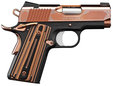 Kimber 1911 Rose Gold Ultra Ii 9mm Pistol 3200372 Hyatt Gun Store