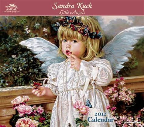Angels By Sandra Kuck 2012 Calendar Wall Calendar Fairy Angel Angel Art Thomas Kinkade Lost