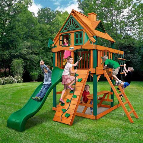 The 8 Best Wooden Swing Sets And Playsets To Buy In 2018