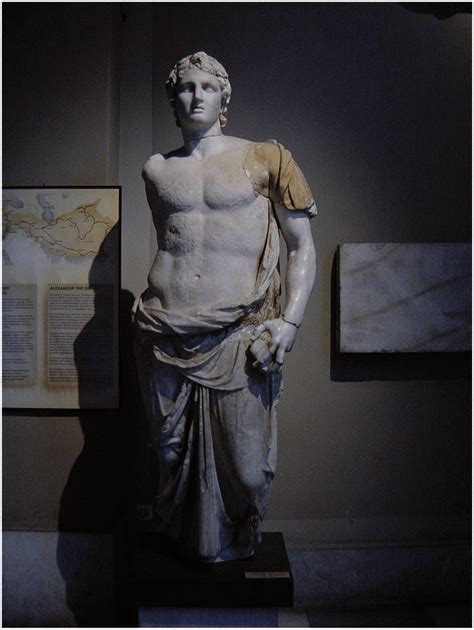 Greek Art Alexander The Great BC Marble Statue From Download Scientific Diagram