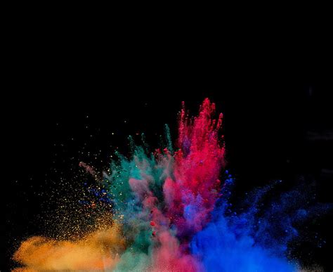 Multicolored Holi Powders Powder Explosion Hd Wallpaper Pxfuel