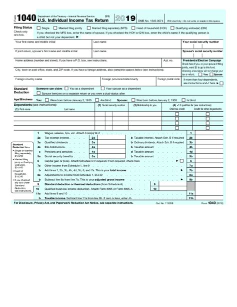 Choose a pdf blank by years, and complete it in minutes. irs form 1040a 2019 - Fill Online, Printable, Fillable Blank | irs-form-1040.com