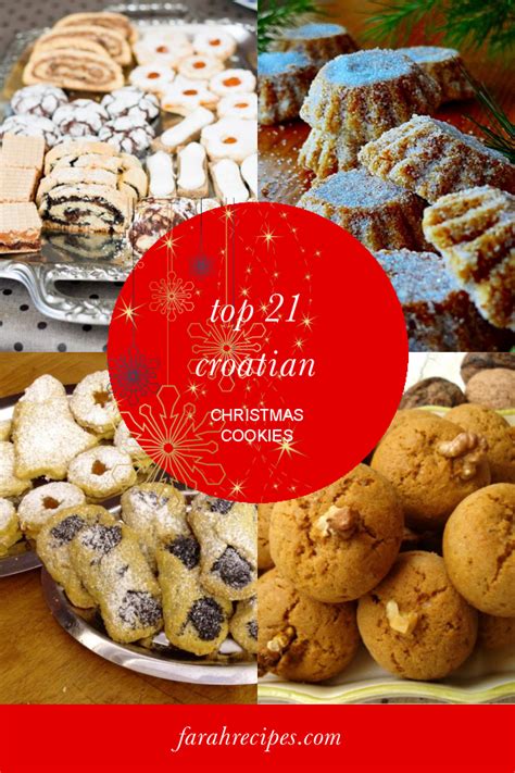 Repeat with the other part of the dough. Top 21 Croatian Christmas Cookies - Most Popular Ideas of All Time