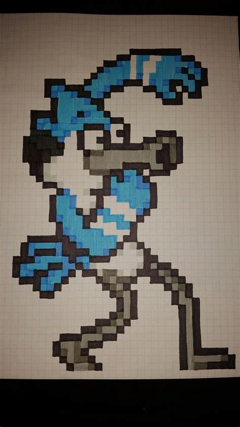 Hemos preparado una selección repleta de tipografías bonitas. Mordecai pixel art | Dibujos en pixeles, Dibujos pixelados, Dibujos en cuadricula