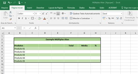 Aprenda Uma Dica Valiosa Ao Criar Planilhas Com Diversas Abas No Excel Cursos De Excel Online