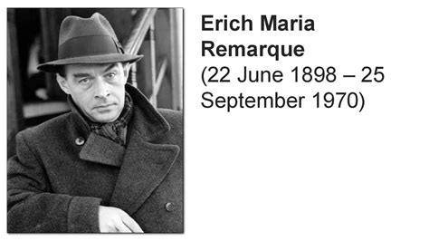 Erich Maria Remarque Online Presentation