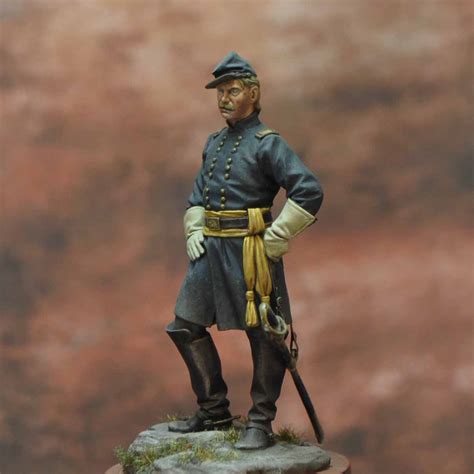 Union Cavalry Officer Of The American Civil War 1863 Art Girona