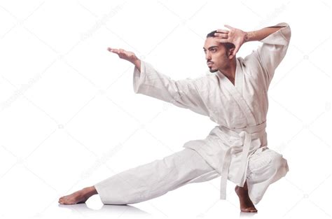 Karate Martial Arts Fighter — Stock Photo © Elnur 21219529