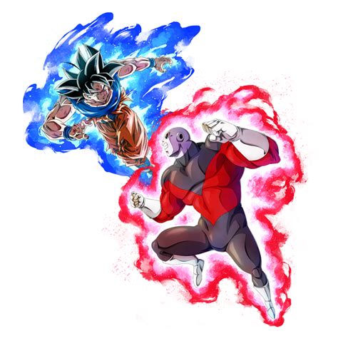Goku Ultra Instinctvs Jiren Render 2 Db Legends By Maxiuchiha22 On