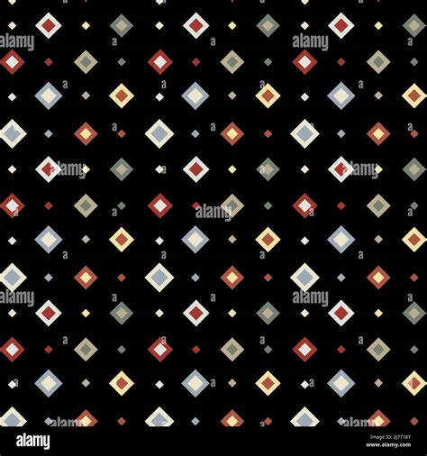 Retro Square Pattern Hi Res Stock Photography And Images Alamy