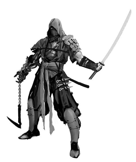 Character Concept Ninja Art Shadow Warrior Character Art
