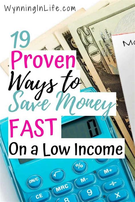 19 Easy Ways To Save Money Fast On A Low Income Intentional Saver
