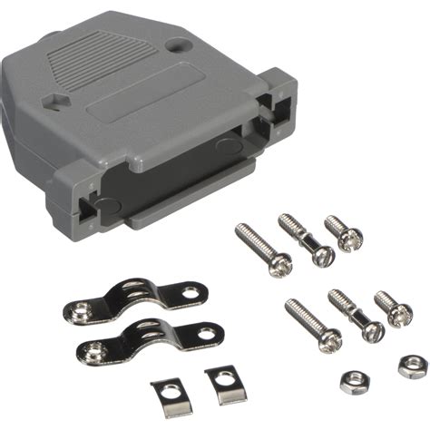 50sets D Sub Db25 25pin Plastic Hood Cover For 25 Pin 2 Row D Sub Connector Grey Steckverbinder