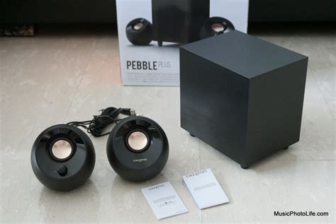 Creative Pebble Plus Review Usb 21 Speakers With Subwoofer Delivers