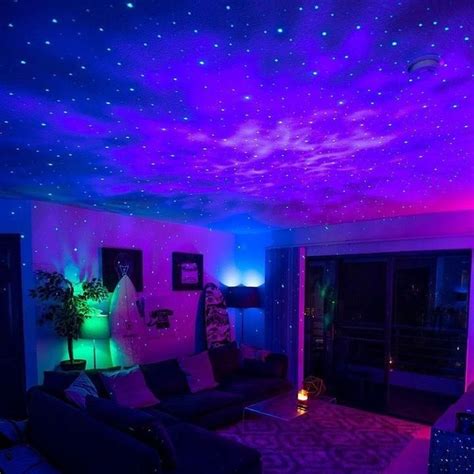Because aside from to comfy, the latest. Laser Star Projector in 2020 | Neon room, Neon bedroom ...