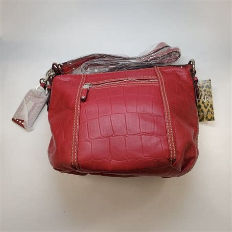 Tignanello Bags Tignanello Red Leather Handbag New Poshmark