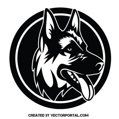 German Shepherd Dog Breed Free Vector Image In Ai And Eps Format