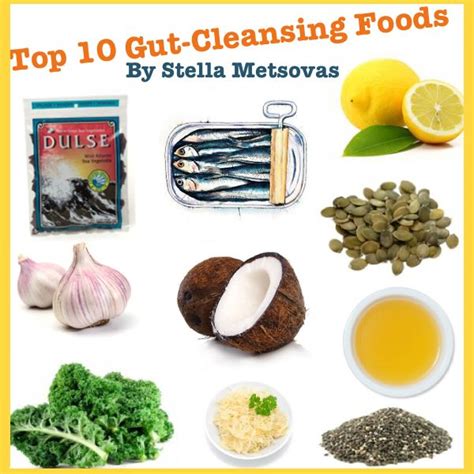 Top 10 Gut Cleansing Foods Nutrition Patients Pinterest