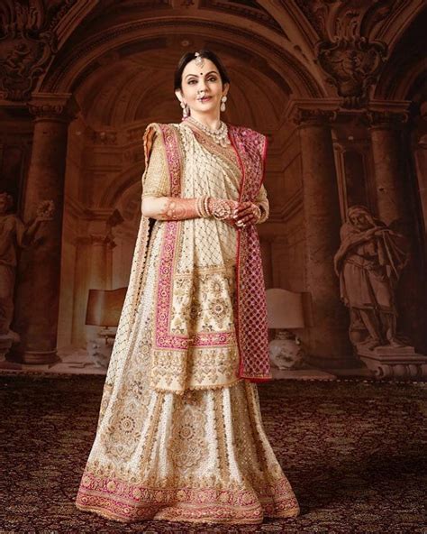 The Full Look Nita Ambani Exudes Some Major Regal Vibes In This Beige