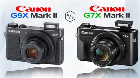 Canon was the first manufacturer to challenge sony in this new sector, but its early models including the original powershot g9x used seriously underpowered processors. Canon G9X Mark II vs Canon G7X Mark II - YouTube