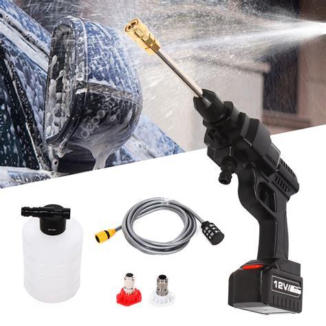 Wireless Portable High Pressure Handheld Car Washer Cordless Water Sprayer Gun EBay