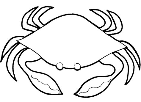 Coloriage Crabe 4633 Animaux Dessin à Colorier Coloriages à Imprimer
