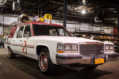 Afterlife (also known as ghostbusters: Ghostbusters Car Ecto-1 Revealed for the New Film ...