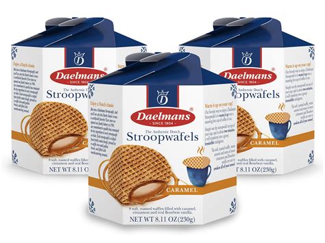 Buy Daelmans Stroopwafels Dutch Waffles Soft Toasted 3 Pack