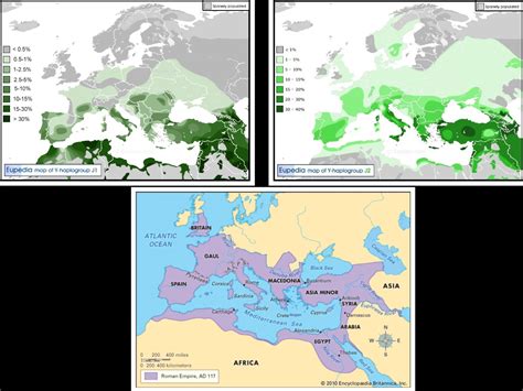 Haplogroups can be used to trace the path of man's migration around the world since his origination in africa. Comparison between the Roman Empire at its height and the ...