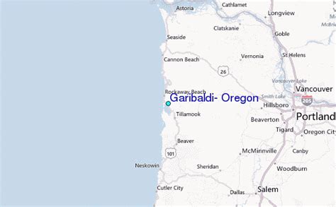 Garibaldi Oregon Tide Station Location Guide