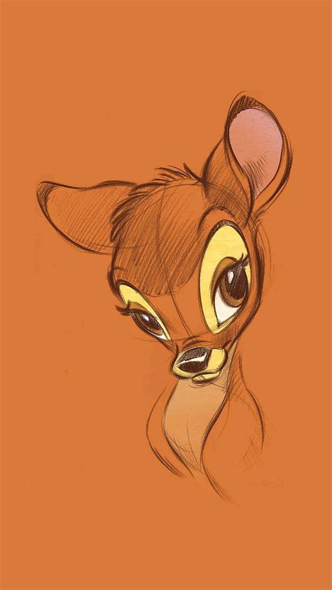 Bambis Draw Bambi Disney Disney Cute Disney Hd Phone Wallpaper