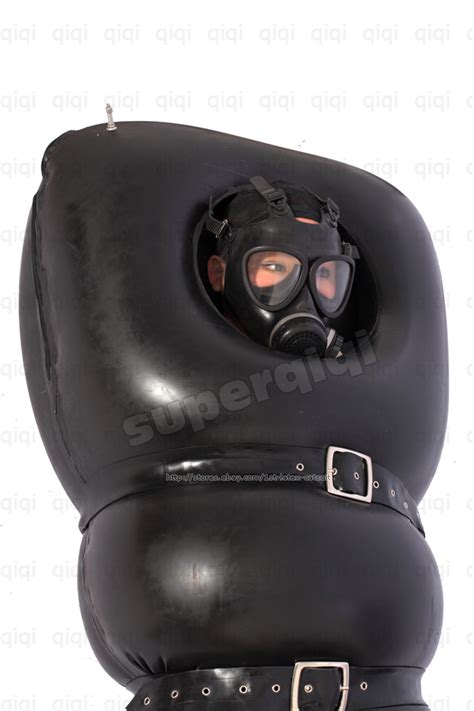 latex rubber gummi 4mm inflatable bodybag sleep sack catsuit gimp sack gas mask ebay
