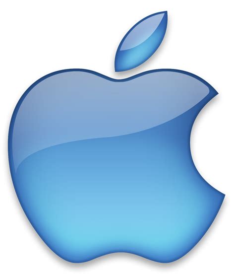 Blue Apple Logo Icon Png Transparent Background Free Download 14894
