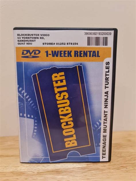 Custom Blockbuster Dvd Rental Cases Etsy Uk