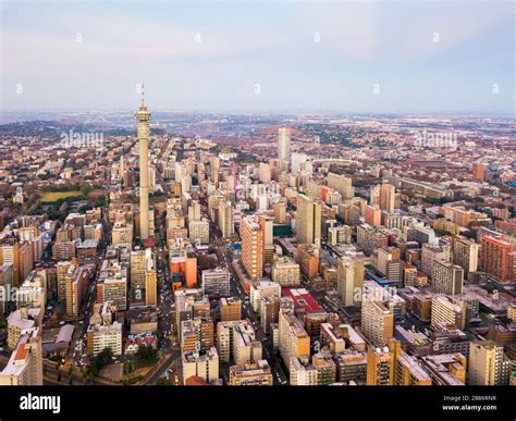 Skyscrapers In Downtown Of Johannesburg South Africa Stock Photo Alamy