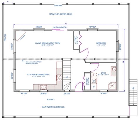 24 X 40 House Floor Plans With Loft Joy Studio Design Gallery Best
