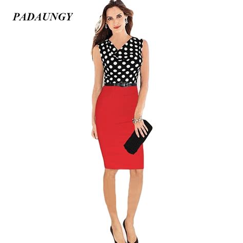 Padaungy Elegant Robe Femme Sleeveless Dresses Pencil Bodycon Vestidos