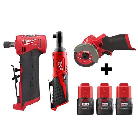 Milwaukee M12 Fuel 12 Volt Lithium Ion Brushless Cordless 14 In Right