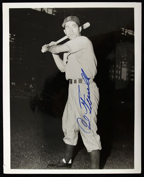 Lot Detail 1950s Carl Furillo Brooklyn Dodgers Signed 8 X 10 Photo