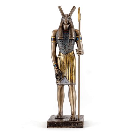 Top Collection Egyptian God Seth Statue 875 Inch Ancient Egyptian God Figurine In Cold Cast