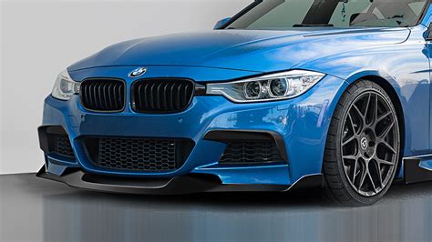 Morph Auto Design Fang Front Lip For 2013 Bmw 3 Series Msport F30