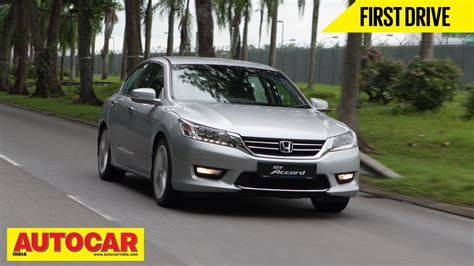 2015 Honda Accord Exclusive First Drive Video Review Autocar India