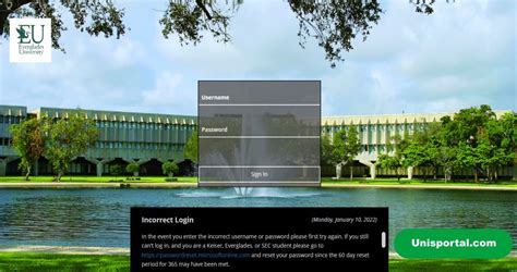 How To Access Everglades University Blackboard Unisportal